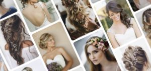 recogidos para bodas y novias