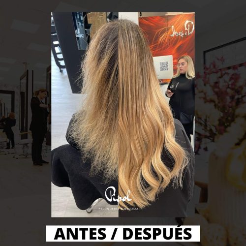 antes y despues babylight extensiones