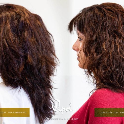 Tratamiento Rizos Definidos Peluquería Valladolid Pipol