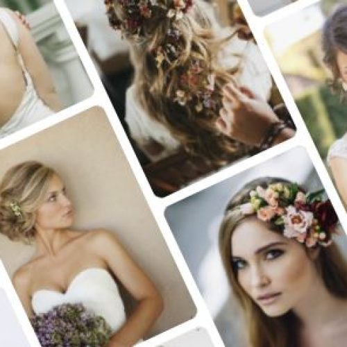 recogidos para bodas y novias